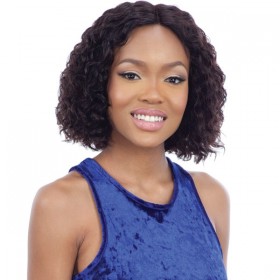 Mayde Beauty Human Hair 5" Lace and Lace Front Wig DEEP WAVE 